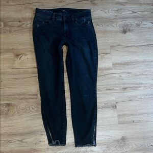 NYDJ Women's Ami Dark Blue Skinny Ankle Jeans 4